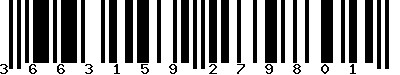EAN-13 : 3663159279801