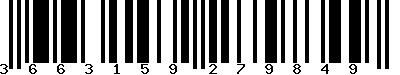 EAN-13 : 3663159279849