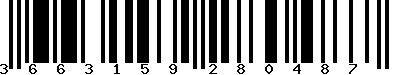 EAN-13 : 3663159280487
