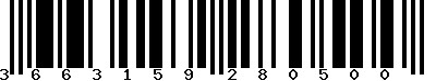 EAN-13 : 3663159280500