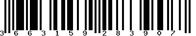 EAN-13 : 3663159283907