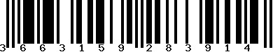 EAN-13 : 3663159283914