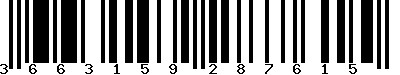 EAN-13 : 3663159287615