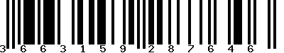 EAN-13 : 3663159287646