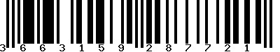 EAN-13 : 3663159287721