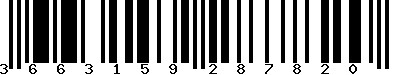 EAN-13 : 3663159287820