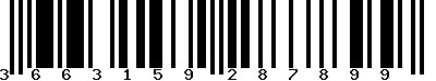 EAN-13 : 3663159287899