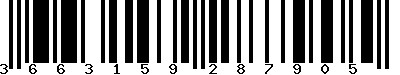 EAN-13 : 3663159287905