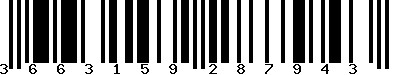 EAN-13 : 3663159287943