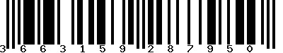 EAN-13 : 3663159287950