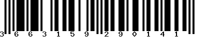 EAN-13 : 3663159290141