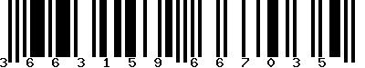 EAN-13 : 3663159667035