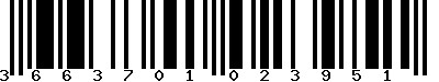 EAN-13 : 3663701023951
