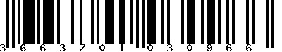 EAN-13 : 3663701030966