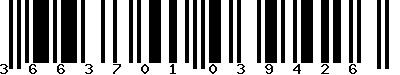 EAN-13 : 3663701039426