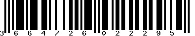 EAN-13 : 3664726022295