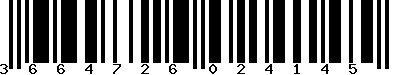 EAN-13 : 3664726024145