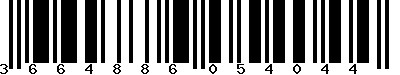 EAN-13 : 3664886054044
