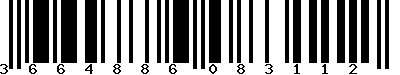 EAN-13 : 3664886083112
