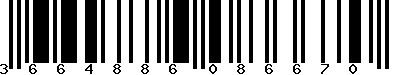EAN-13 : 3664886086670