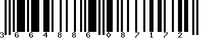 EAN-13 : 3664886087172