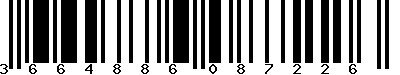 EAN-13 : 3664886087226