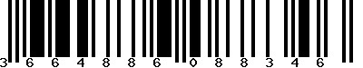 EAN-13 : 3664886088346