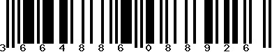 EAN-13 : 3664886088926
