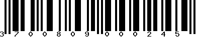 EAN-13 : 3700809000245
