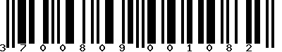 EAN-13 : 3700809001082