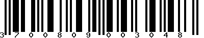 EAN-13 : 3700809003048