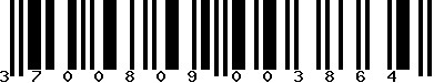 EAN-13 : 3700809003864