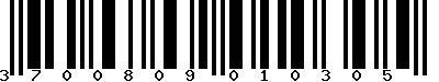 EAN-13 : 3700809010305