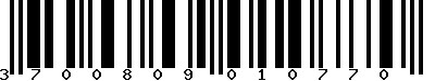 EAN-13 : 3700809010770