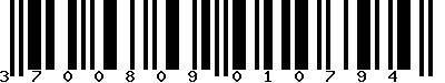 EAN-13 : 3700809010794