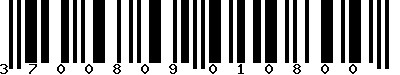 EAN-13 : 3700809010800