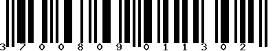 EAN-13 : 3700809011302