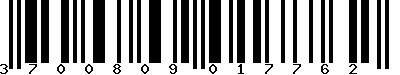 EAN-13 : 3700809017762