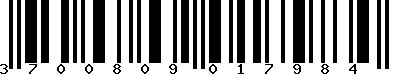 EAN-13 : 3700809017984