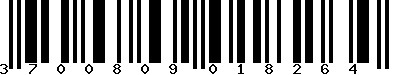 EAN-13 : 3700809018264