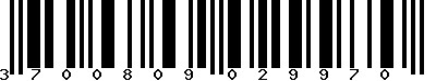 EAN-13 : 3700809029970