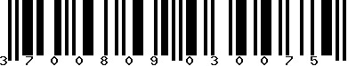 EAN-13 : 3700809030075