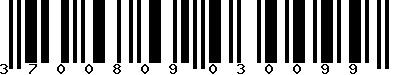 EAN-13 : 3700809030099