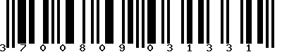 EAN-13 : 3700809031331