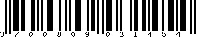 EAN-13 : 3700809031454