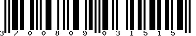 EAN-13 : 3700809031515