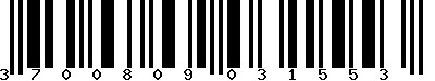 EAN-13 : 3700809031553