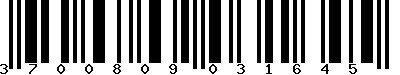 EAN-13 : 3700809031645