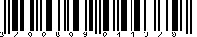 EAN-13 : 3700809044379