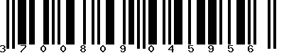 EAN-13 : 3700809045956